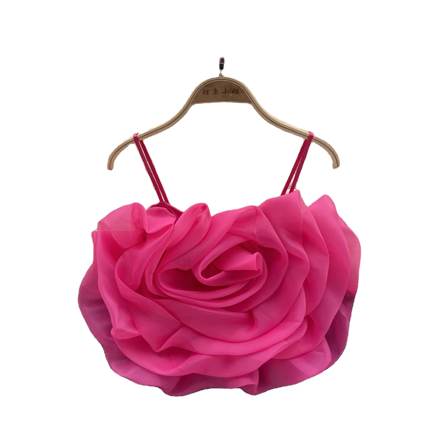 Holiday Style Organza Flower Tank Top Camisole Women Tops And Blouses Wholesale Tank Top Women