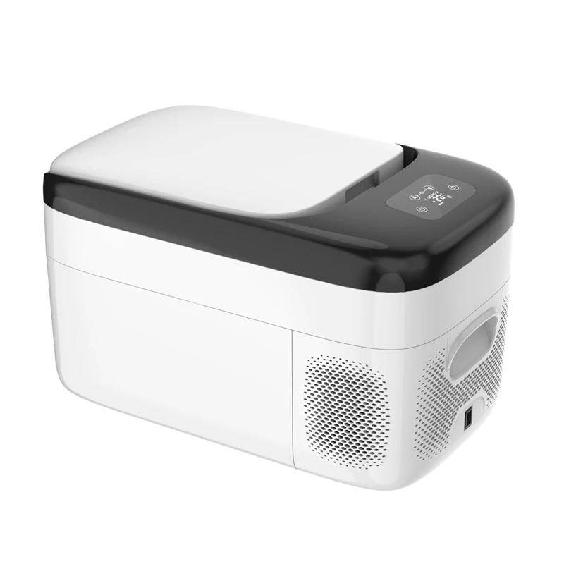 ECO-friendly low noise car fridge mini refrigerator chargeable electric icebox for RV