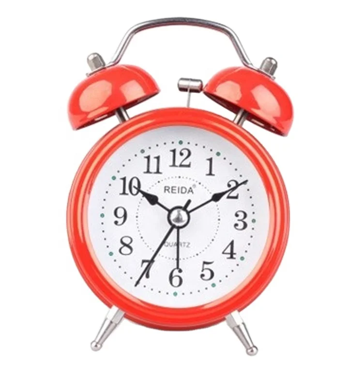 
New Products High Ranking Table Clock Twin bell alarm clock 