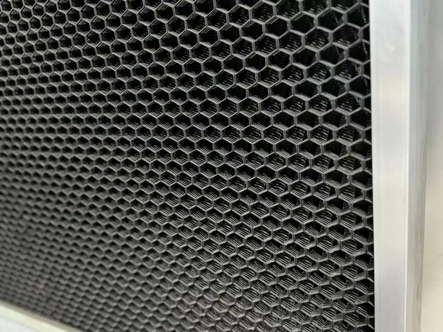 Poultry Farm Pad Cooling Wall Greenhouse Cooling Pad With PVC Plastic aluminium alloy Outer Frame
