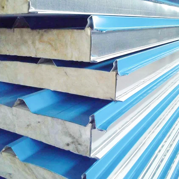 Rock wool sandwich panels in Myanmar