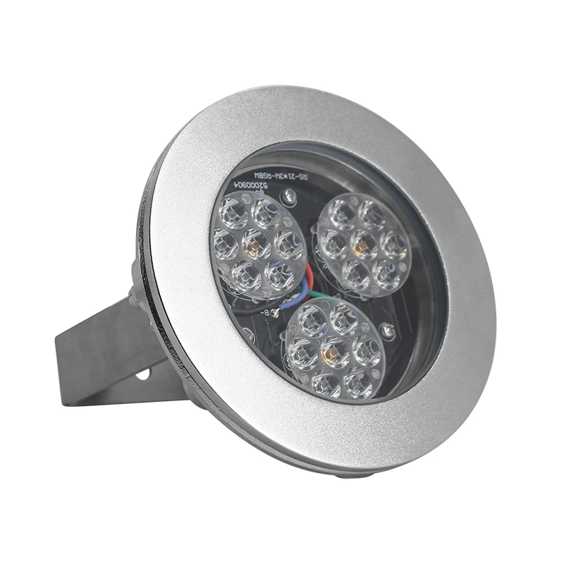 DMX512 водонепроницаемый IP68 фонтан свет плавающий светодиодный подводный RGB 316L нержавеющая сталь 12 В/24 В многоцветный 80 100 Вт подъем