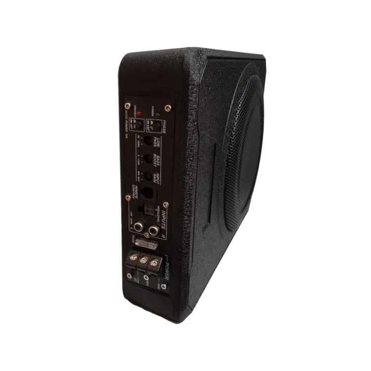 8 inch subwoofer ultra-thin 800W car subwoofer seat under the chair car audio speaker active high power low distortion amplifier