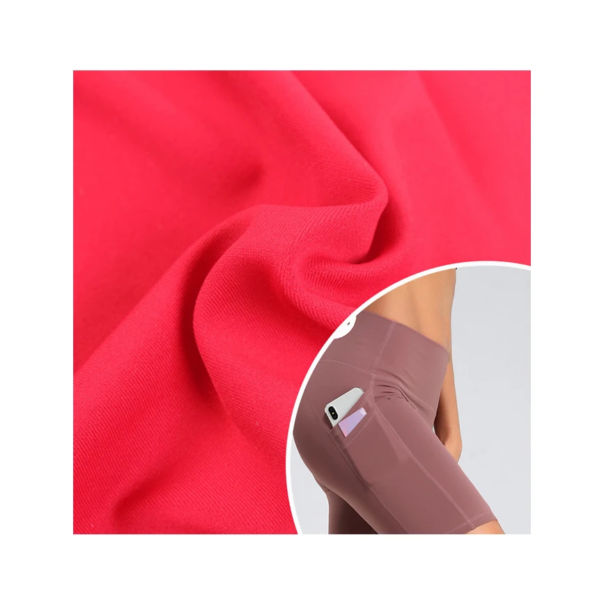 Текстиль поставщики 4 способа лайкра 185Gsm полиэстер лайкра трикотажная Econyl купальники подкладочная ткань