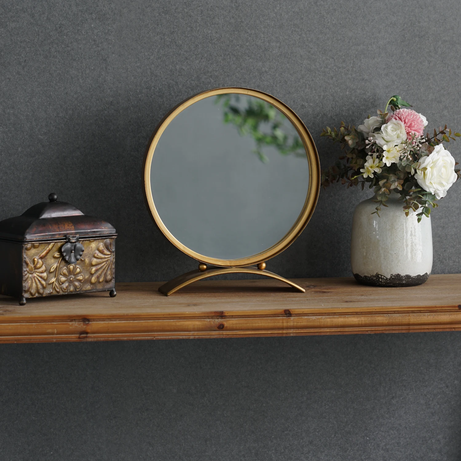 YUNFEI Gold mirror glass miroir