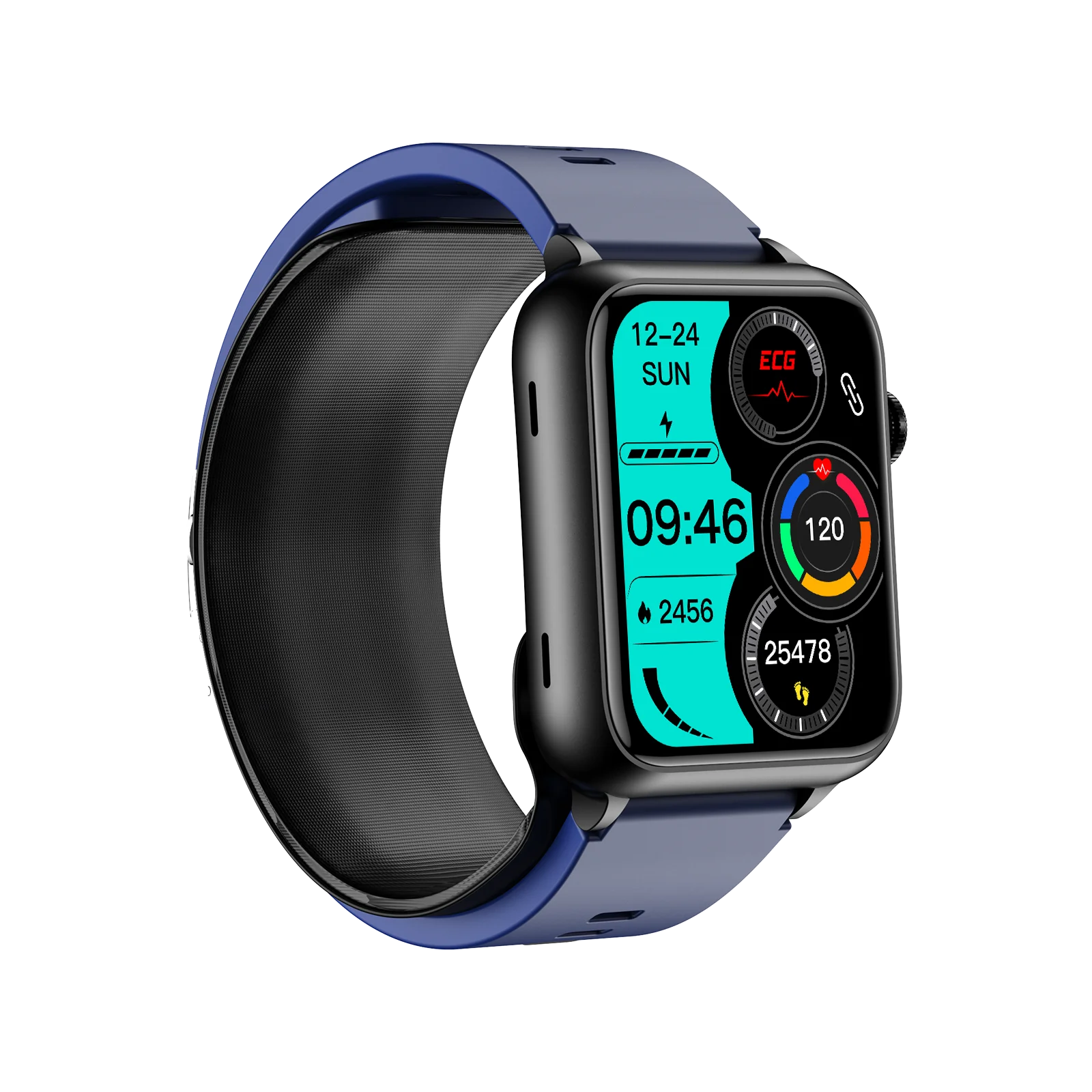 smart watches Amoled screen with ECG PPG Heart Rate Blood Pressure temperature monitoring men women reloj Smart watch