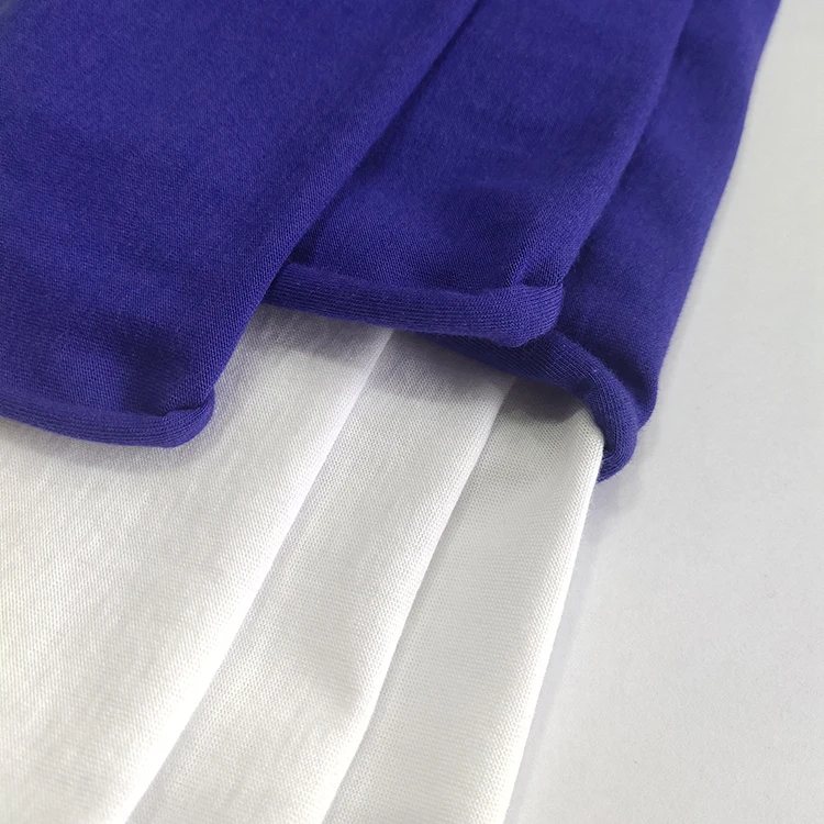 
Modal cotton jersey organic fabric 50% modal 50% cotton knit fabric for skirts and clothes sports 
