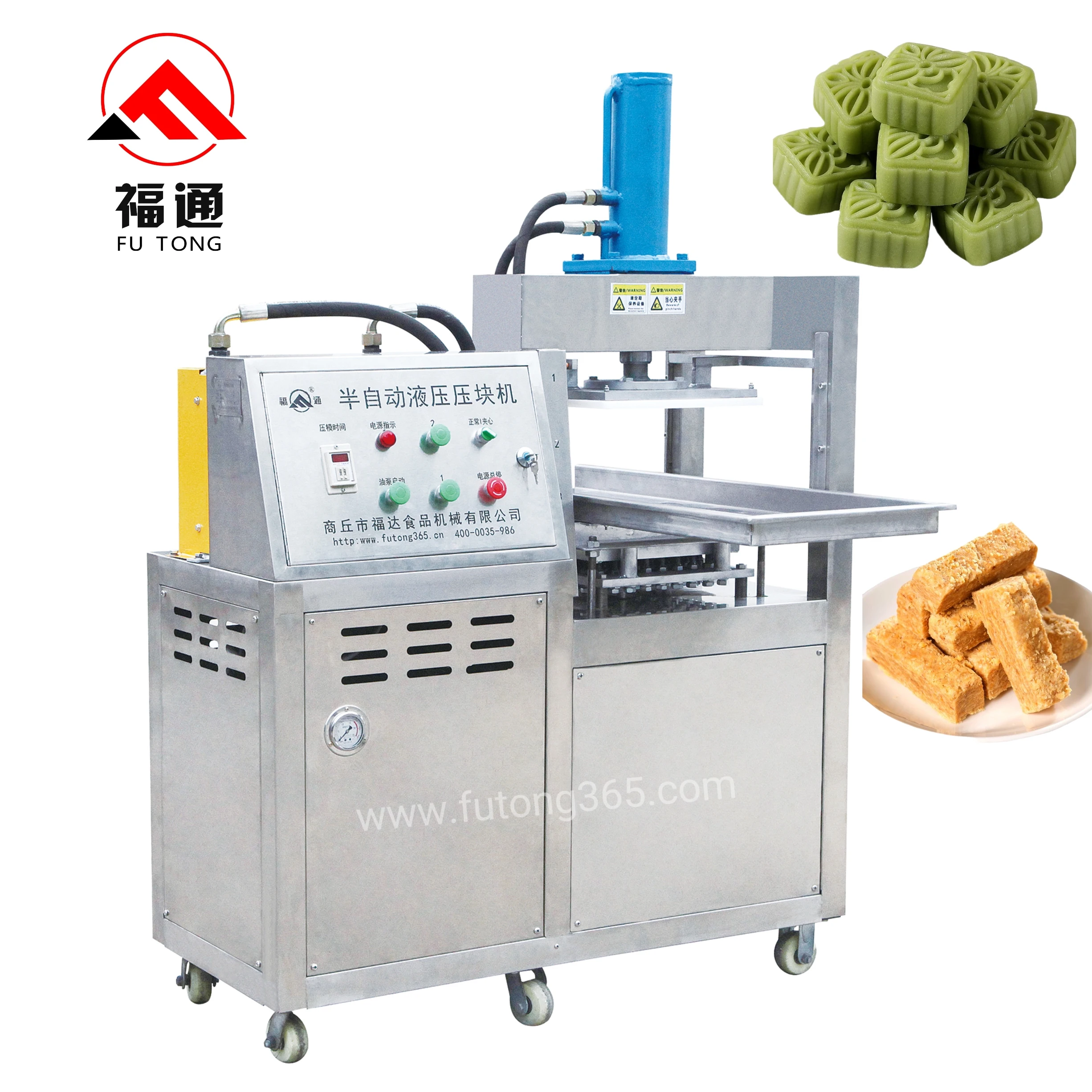 Factory price semi-automatic cube sugar making machine peanut polvoron making machine small business polvoron making machine
