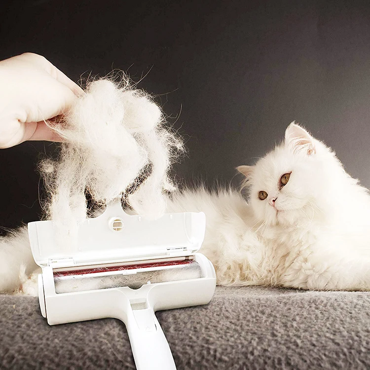 
Hot selling New style pet collecting grooming hair remover cleansing brush Pet hair remover roller hair remover 
