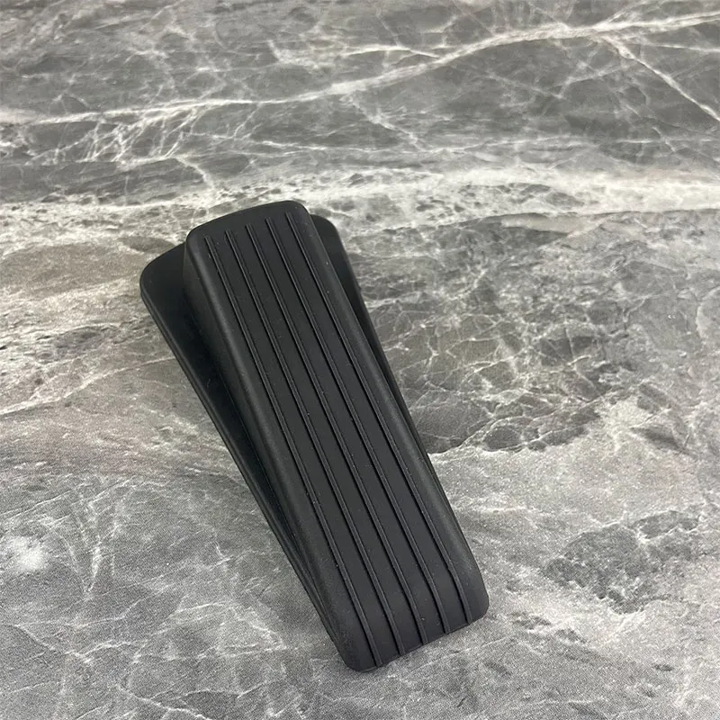 Floor door bottom cross size door stopper, door gap, rubber door stopper wedge