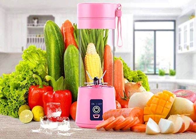 Небольшой Миксер для фруктов с одинарным обслуживанием, миксер для детского питания, персональный блендер, портативная соковыжималка для смузи с USB-зарядкой