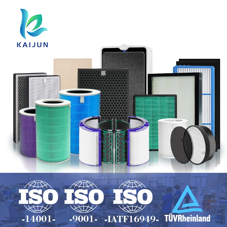 Professional china made office indoor pervent allergies hepa 11 air purifier filter unit replacement for lg