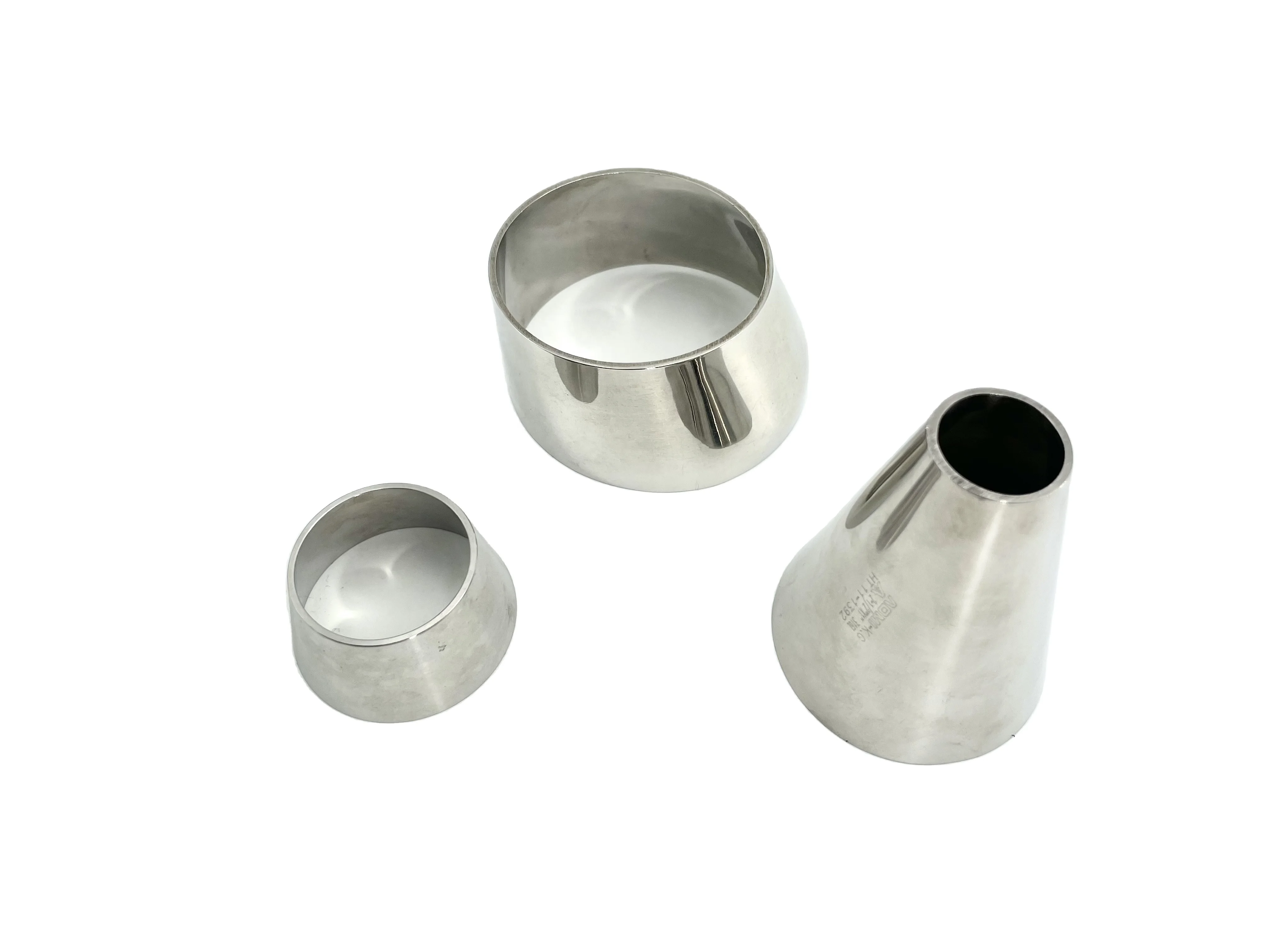 2 Inch Dairy Stainless Steel Inox Polished Concentric Tri-Clamped Reducer