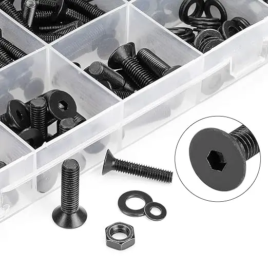 Custom Wholesale Gold 304 Zinc Plated  Polishing Hex Head Din933 Alloy Black Carbon Stainless Steel Stainless Steel Bolt And Nut