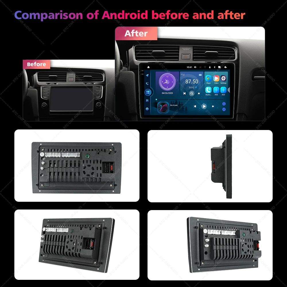 Автомагнитола мультимедийная 9 дюймов 8 + 256 г Android 12