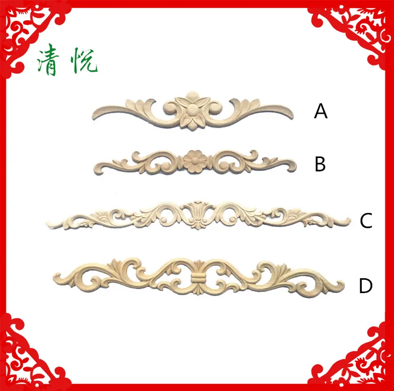 Professional supplier wood carving wood carving onlay wood carving decoration