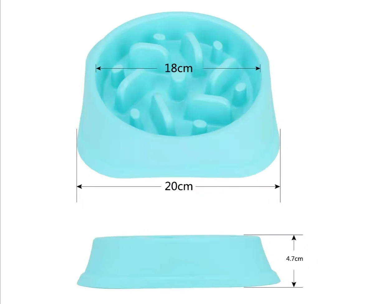 2021 Amazon Top Seller Pet Food Bowl Prevention And Treatment Of Choking Slow Eat Feeder