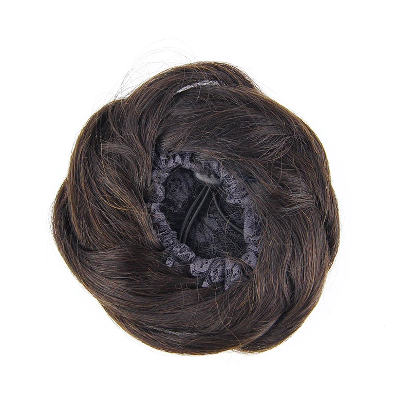 
Human Hair Chignon Short Human Hair Wigs Cheap Price Wig Braided Updo Wig 