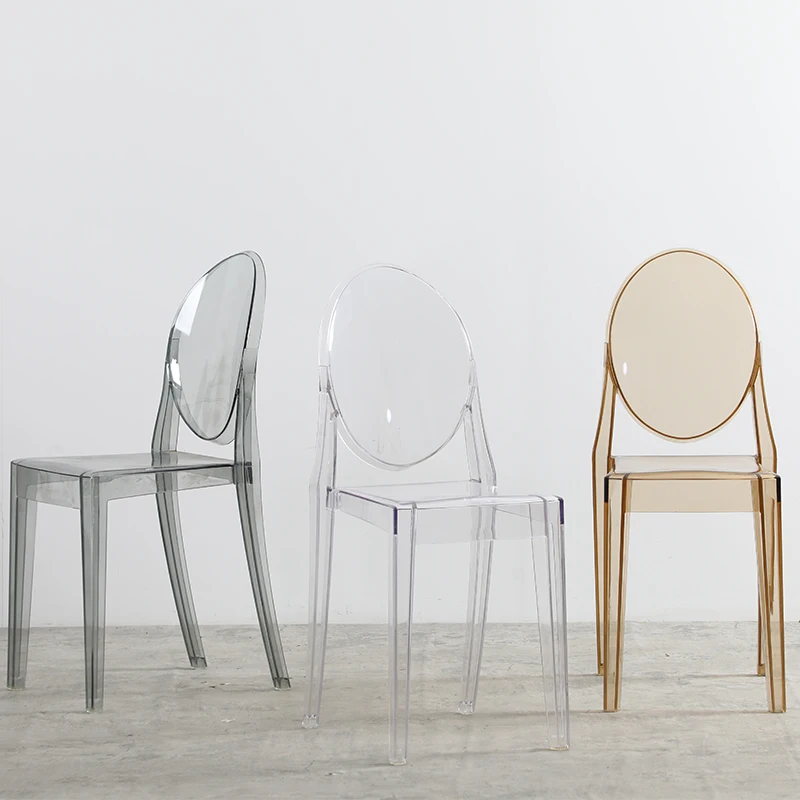 Classic Sillas De Acrilico China Factory Nordic Acrylic Rental Polycarbonate Resin Plastic Modern Event Clear Stacking Chairs