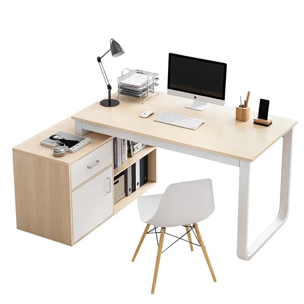 L-Shaped Desk Corner Computer Desk PC Laptop Study Table Workstation Home Office desk