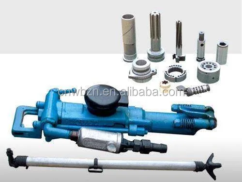 pusher leg yt28 yt-28 machine rock drill for Stone Yt28 pneumatic air leg rock drill