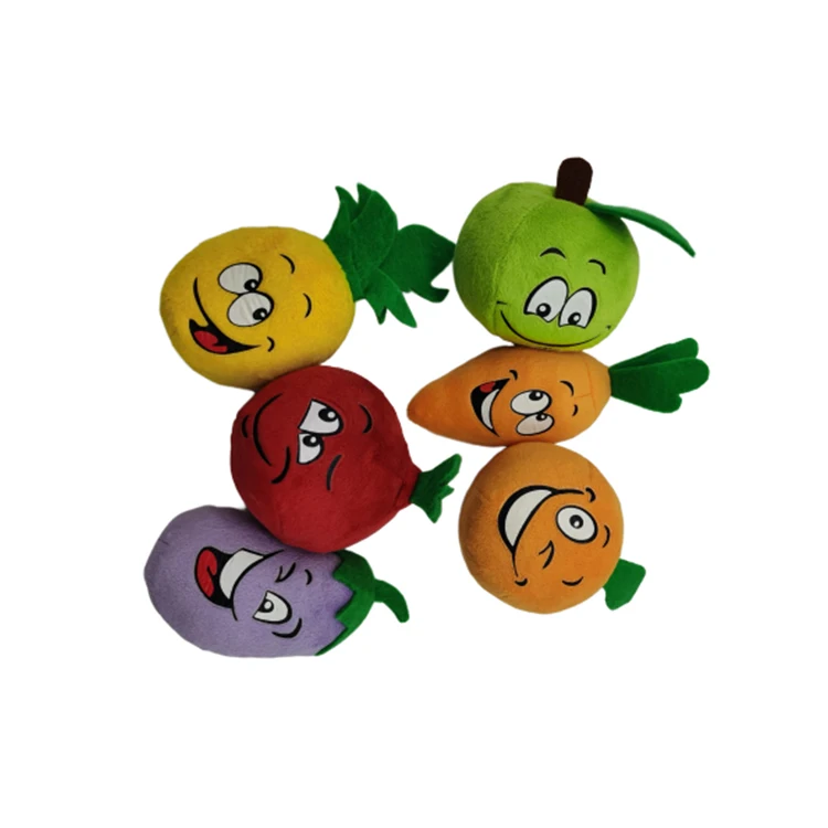 
Custom High Quality Various Types Fruit Toy Professional Custom Shape Plush Fruit Toys Mango 