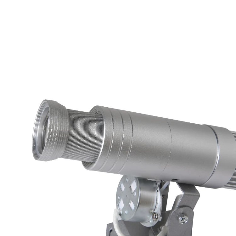 
Rotating 15w gobo display customer logo projector flashlight 