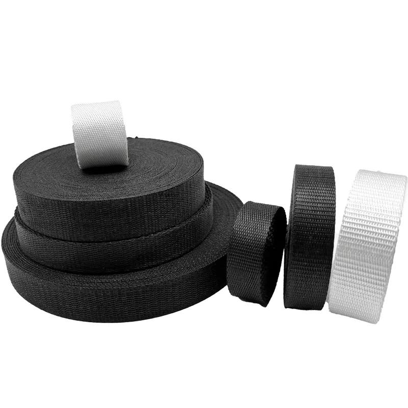 Custom 25mm UHMWPE Webbing Strap Flat Cut resistance Proof Dyneemas Light weight Woven UHMWPE Webbing
