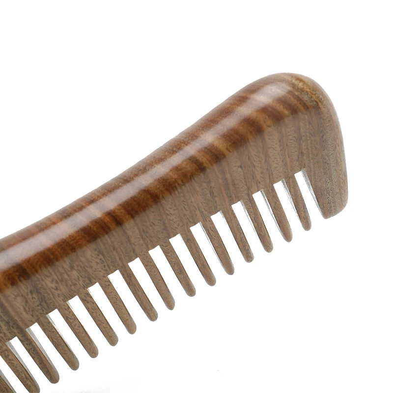 High Quality Handmade Personalized Bamboo Wood Beard Comb Bulk Natural Wooden Comb