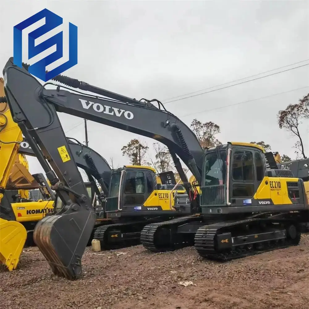 Низкая цена б/у VOLVO EC210 EC220 EC290 EC360 480D гидравлические экскаваторы экскаватор гусеничный