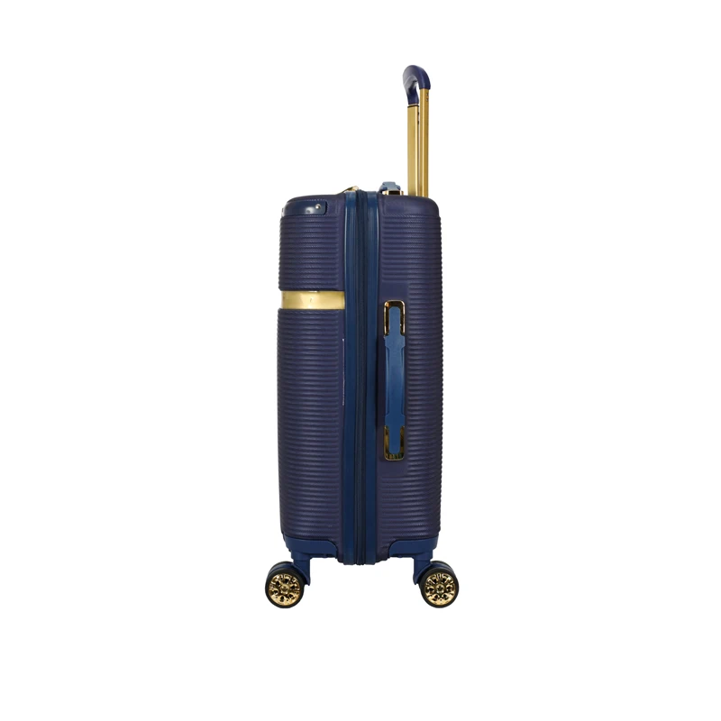 Customized ABS+PP Luggage Travel Durable PP Trolley Suitcase Rolling Hard