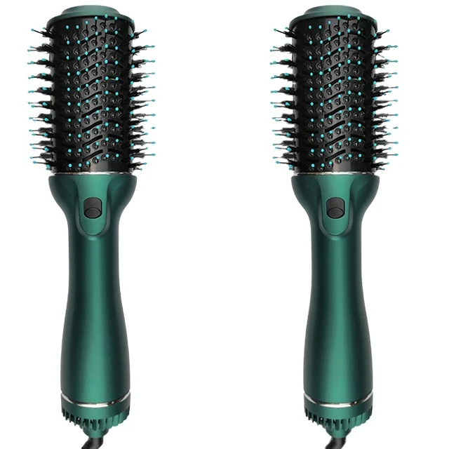 One Step Hair Dryer Brush and Volumizer Professional Hair Straightener Brush Hair Straightener+comb +styling Electric Bristle