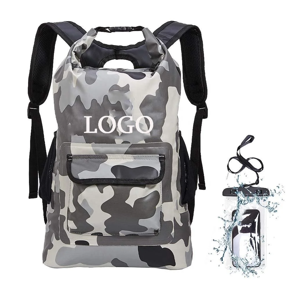 Snow camo backpacks wholesale low moq cheap outdoor best adventure travel hiking high frequency tactical waterproof rucksack