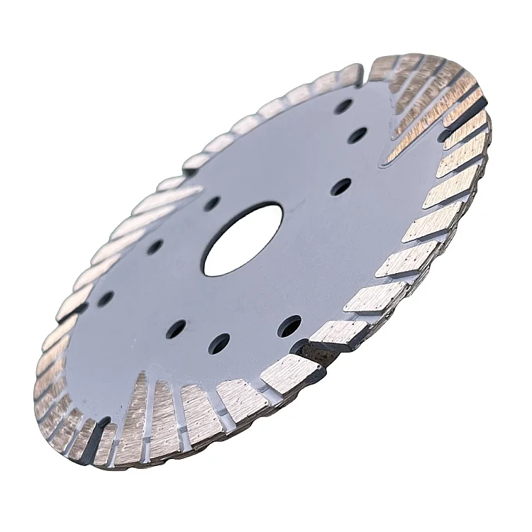 American quality tornado triangle turbo wide segment 115mm 4.5inch granite stone cutting blade