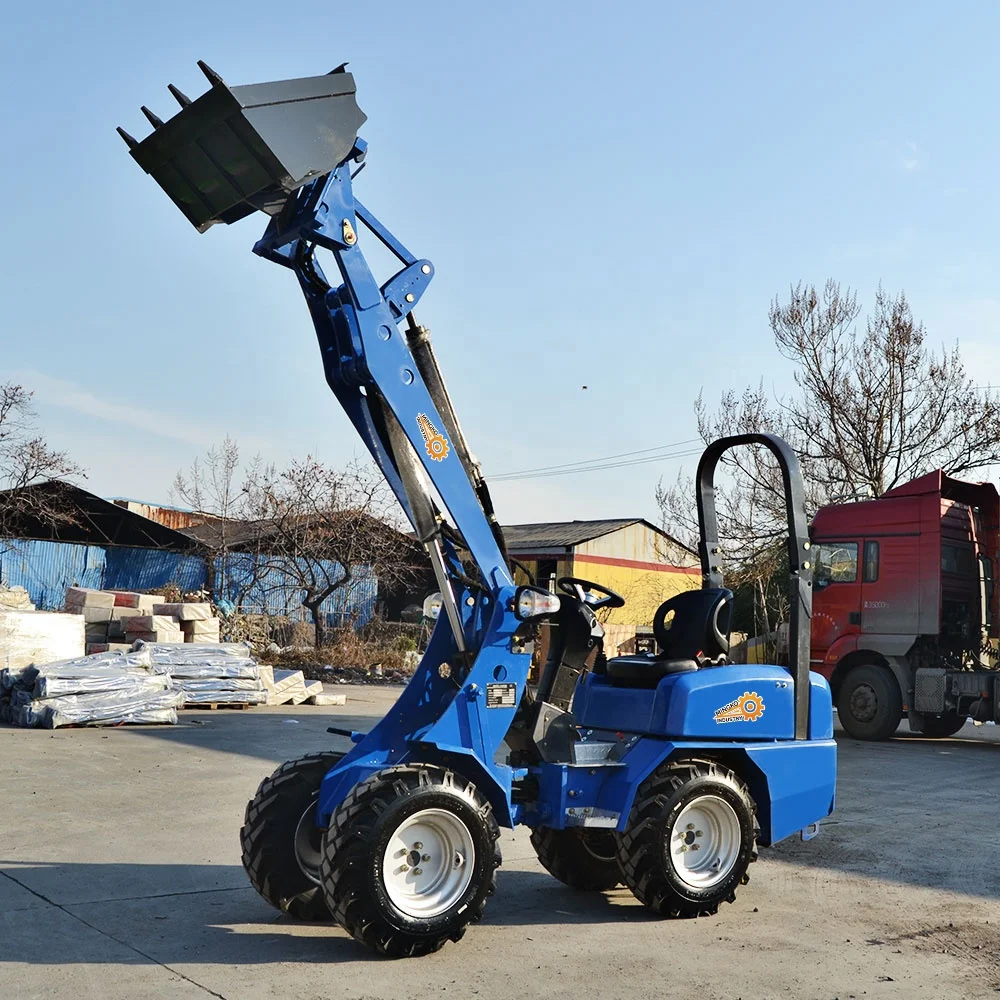 Wheel Loader with Telescopic Arm Bucket Capacity 0.3CBM Articulated Loader MK180