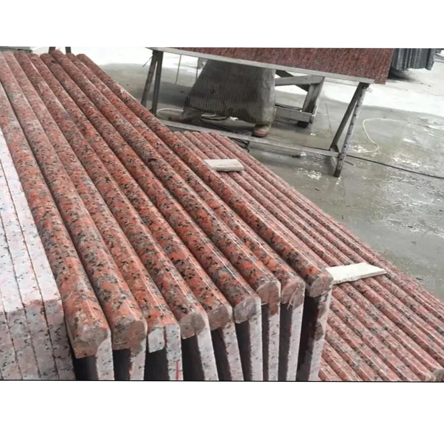 Granite Stairs Price and Design Maple Red Granite Slab Clamp G562 For Wall Floor Tiles Slabs