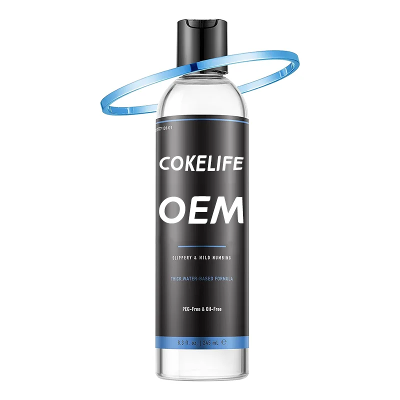 CokeLife бренд OEM мужской смазочный гель для анального и вагинального секса на силиконовой основе