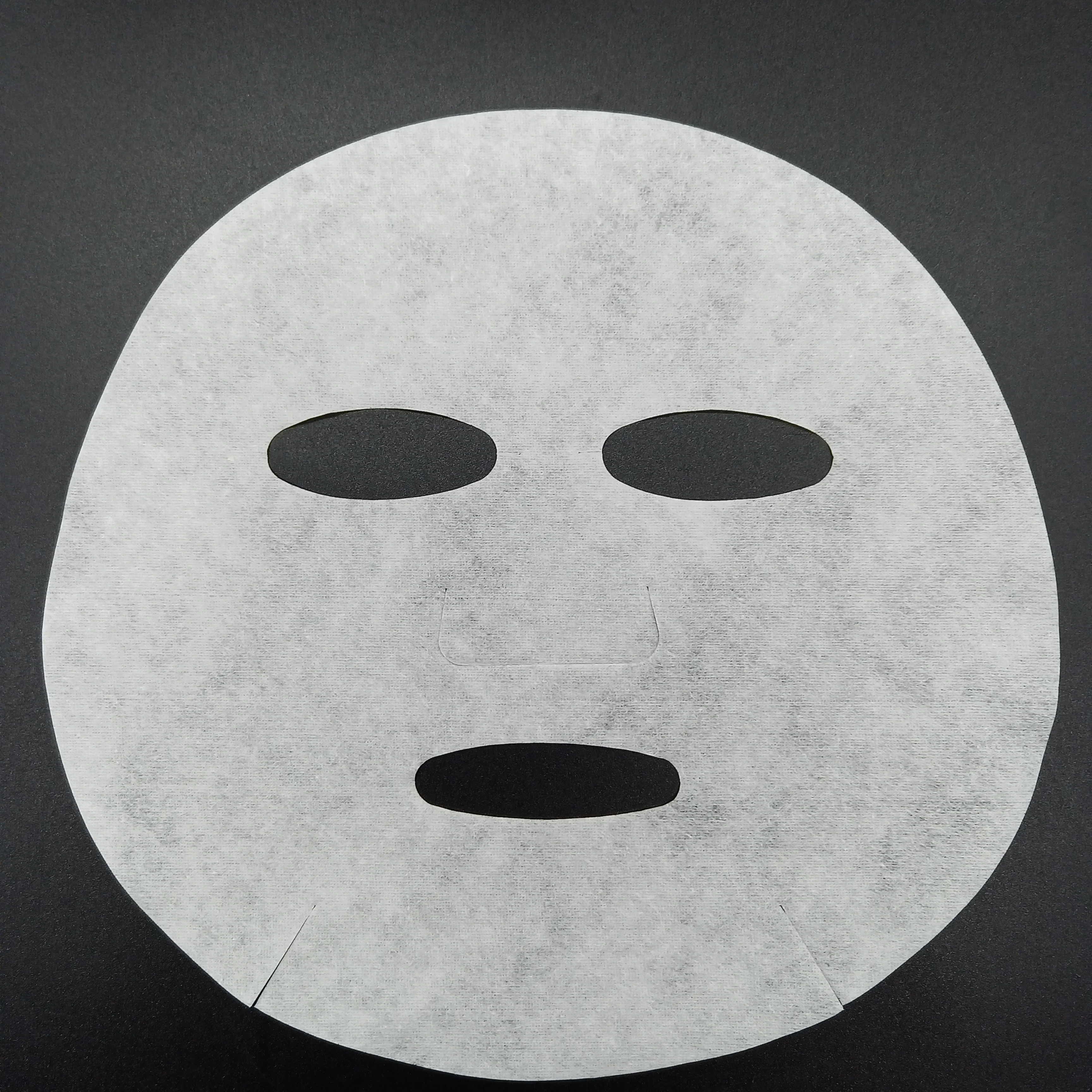 Organic Cosmetic Moisturizing Skin Care 50gsm 100% Pure Cotton  Spunlace Nonwoven Cloth Dry Facial Mask Sheet