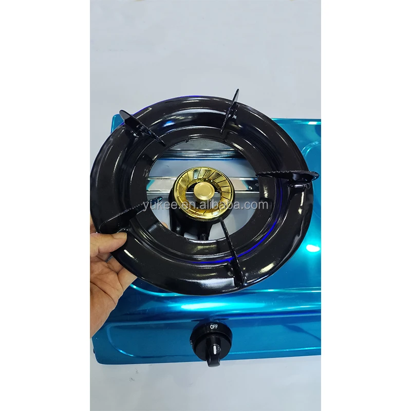 Philippines Market  Low Cost Factory supply stainless steel table top honeycomb 2 burner gas stove