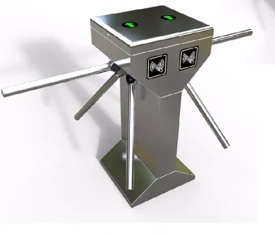 Worry-Free After Sales Waist High With High Security Face Recognition RFID Card Access Control System Tripod Turnstile For Gym
