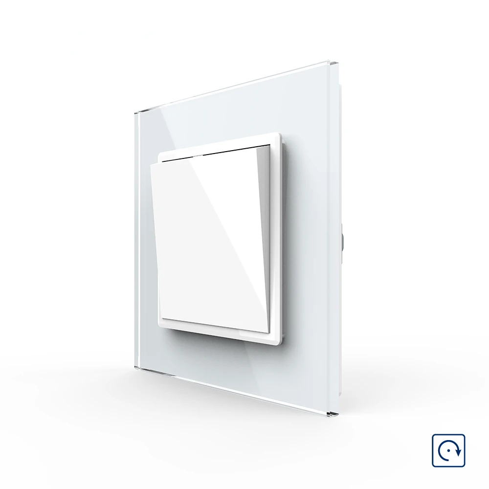 Livolo Производитель стандарт ЕС 1 местный 1 позиционный пуш-ап переключатель сброса