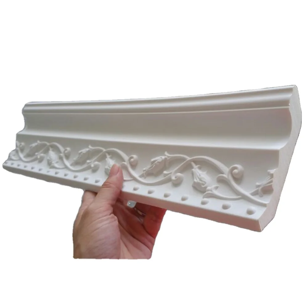 
High Quality Polyurethane Foam Wholesale Crown Molding for Exterior 