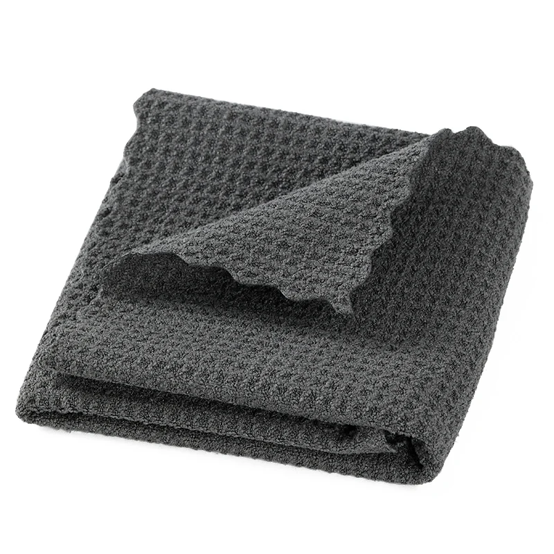 wholesale Korean Microfiber Cleaning Cloth Waffle Weave Detailing Car Care Product Washing and Cleaning Towels for Car