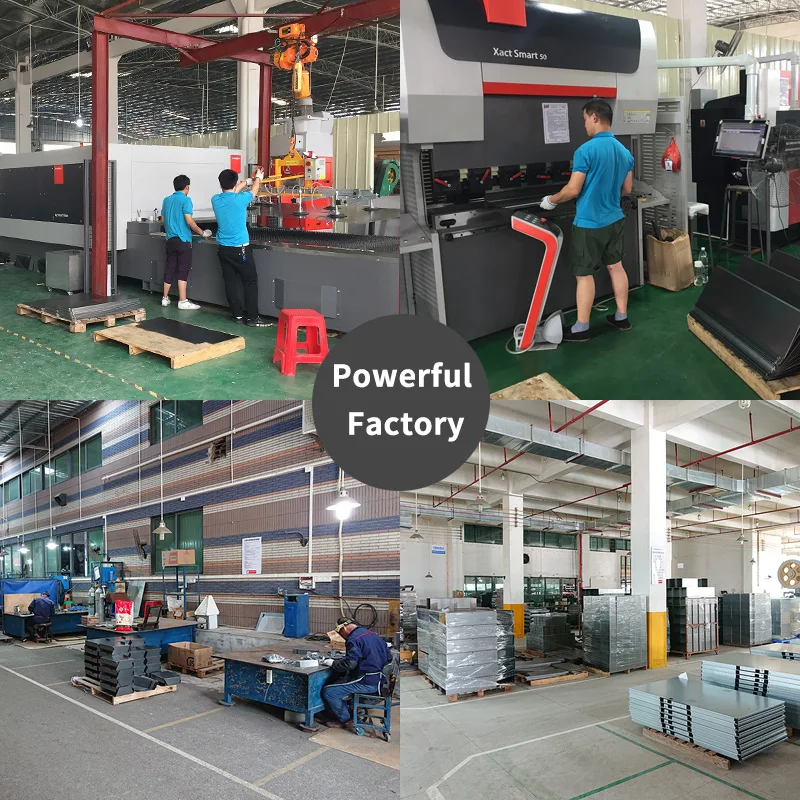Factory custom box bending works enclosure processing parts welding service stainless aluminium steel sheet metal fabrication