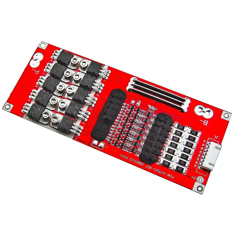 7s 24V 20a BMS PCB Manufacturing and Assembly for 25.2V 25.9V Lithium ion Batteries 21V 22.4V Electric Scooter LiFePO4 Battery
