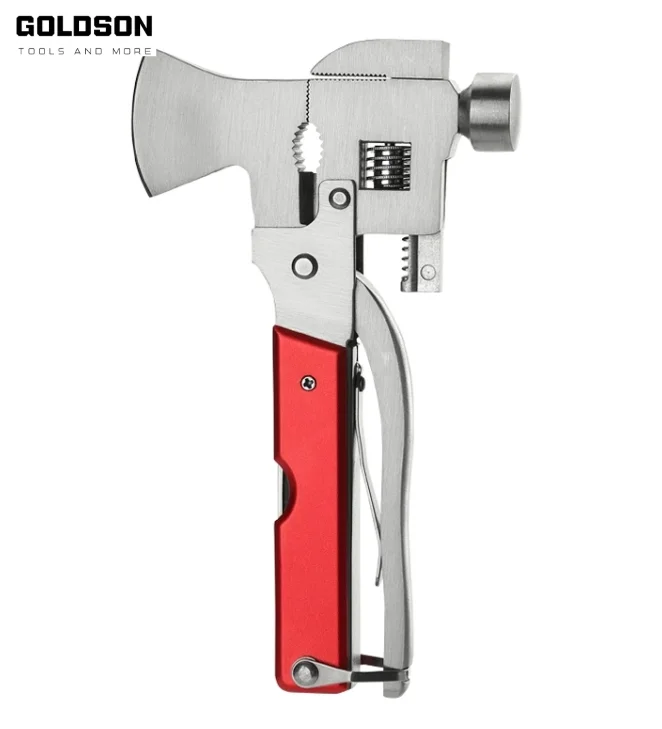 camping aluminium multi tool hammer
