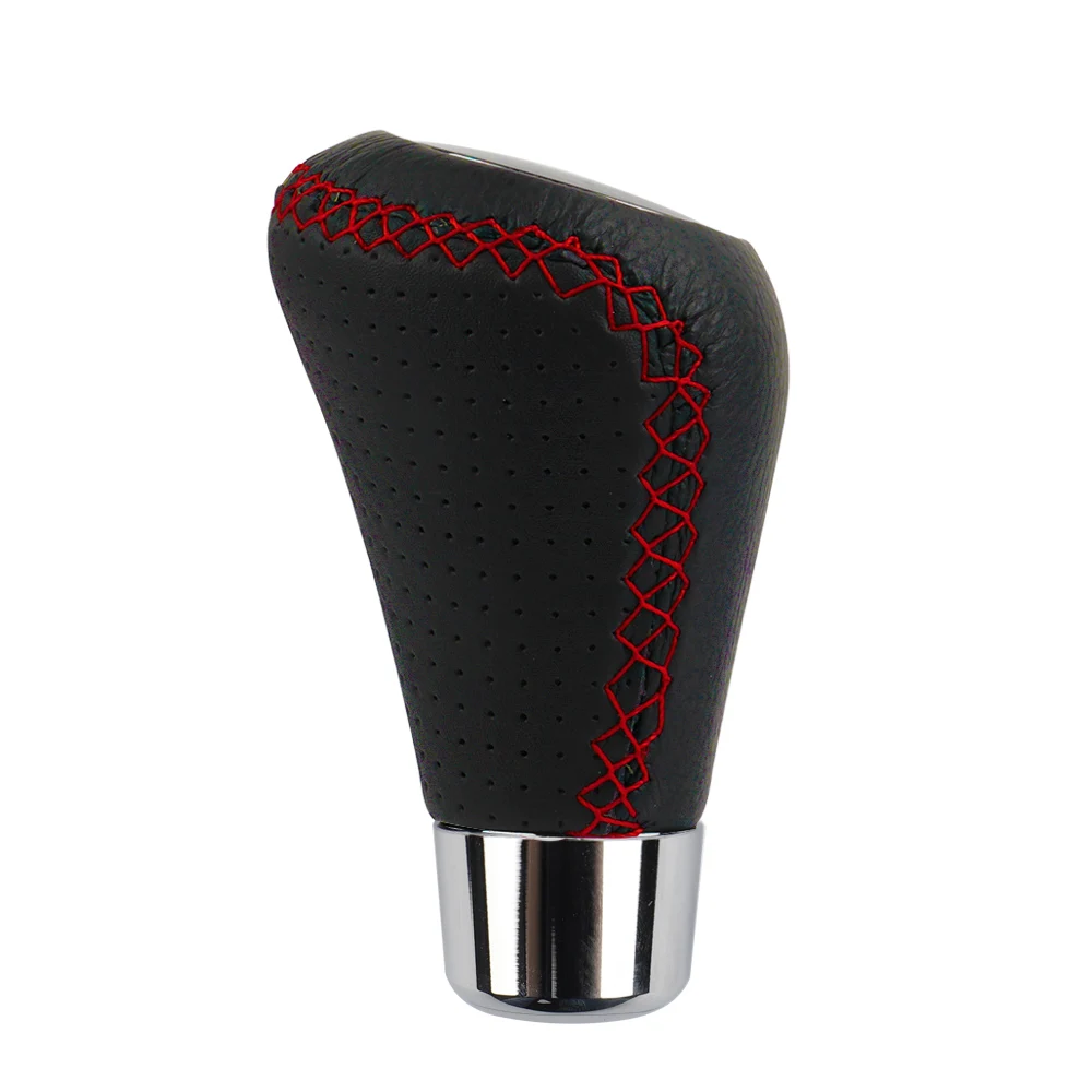 Customize Universal manual automobile tiypeor shift knob leather 5-speed custom logo shift knob