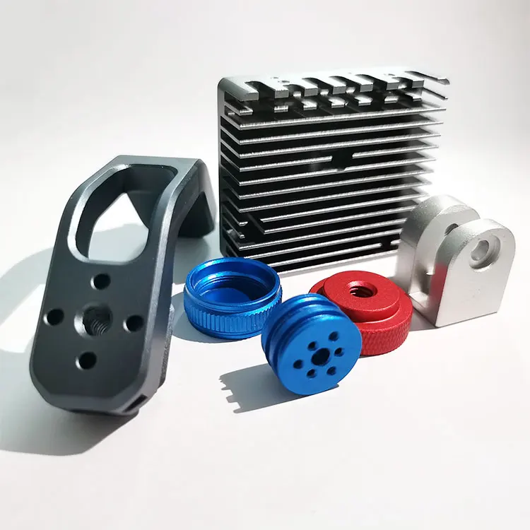 OEM custom aluminum handle cnc machining parts precision machinery aluminum turning milling service