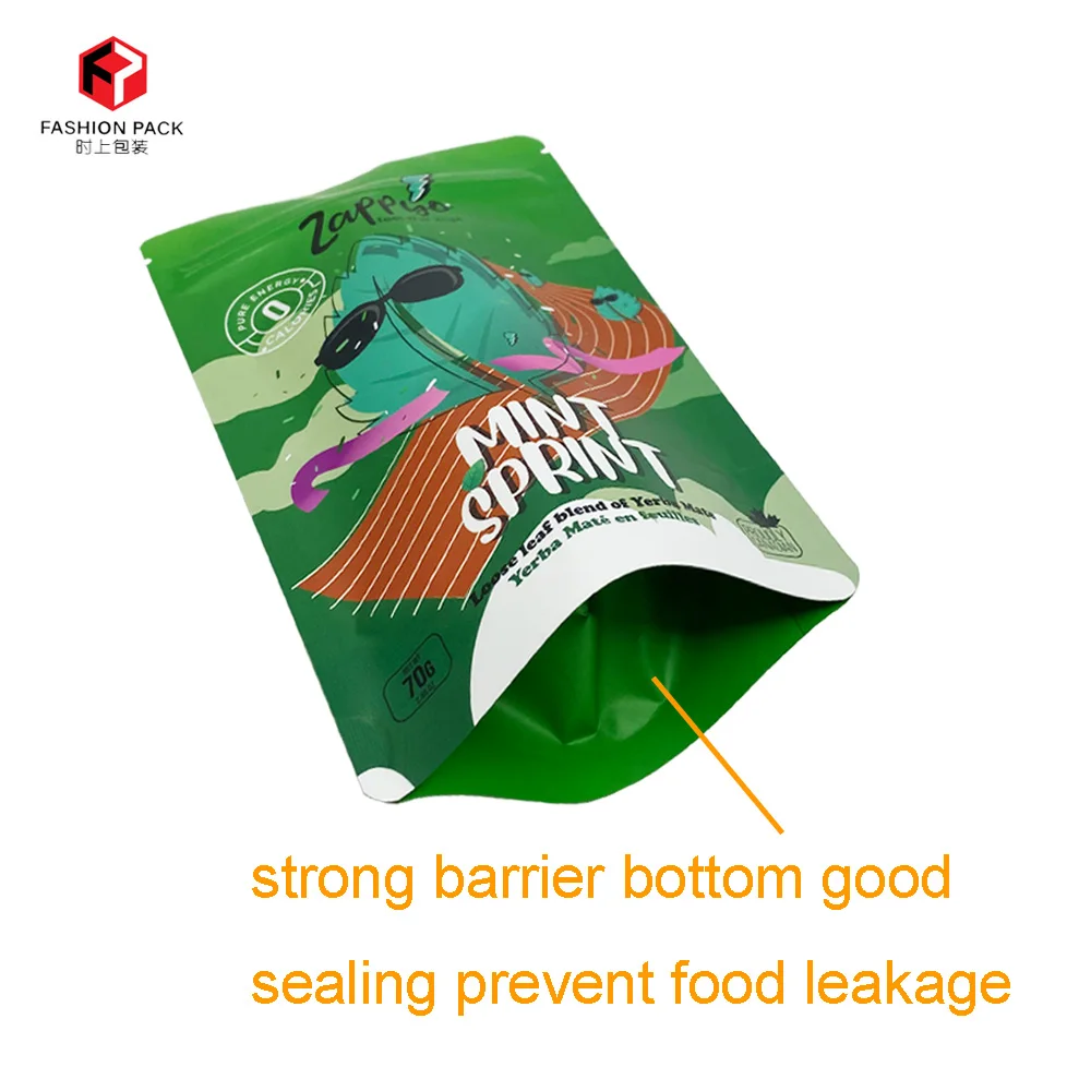 7g 14g 28g Custom Logo Hemp Stand up Pouch Zipper Bag Gummie Packaging Bags With Aluminum Foil