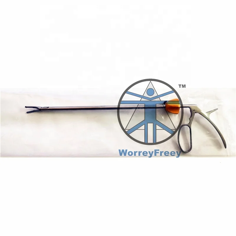 Hem o lok applier, Polymer clip applicator yellow L Hem o lok clips laparoscopic instrument